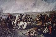 Napoleon in battle wide Wagram